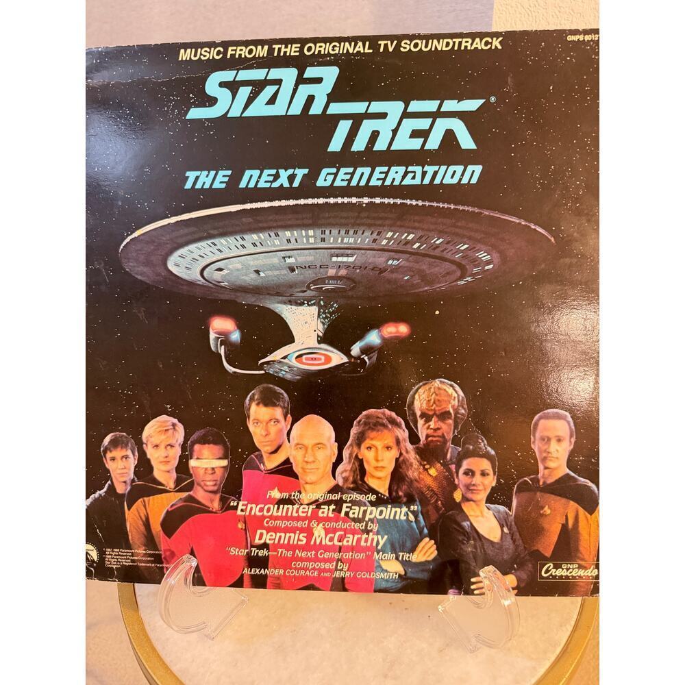Star Trek Next Generation Encounter at Farpoint LP 1988 GNP 8012 Soundtrack